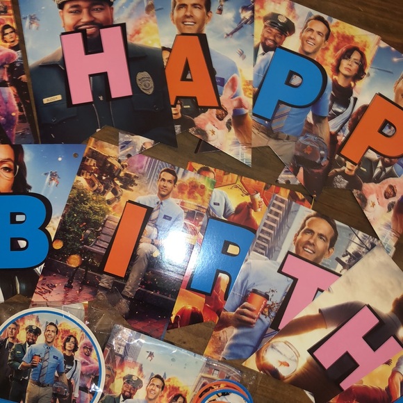 Nice Guy Ryan Reynolds Birthday Party set - Picture 2 of 8